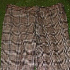 Vintage Jean Paul Gaultier Femme Houndstooth Trousers Pants Women Sz 6 Designer